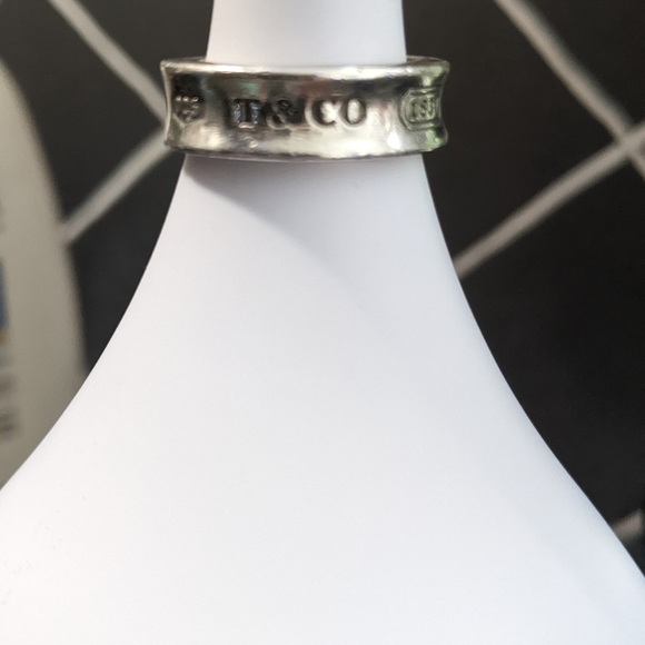 Tiffany & Co. 1837 Round & Square 925 rings - Picture 2 of 5